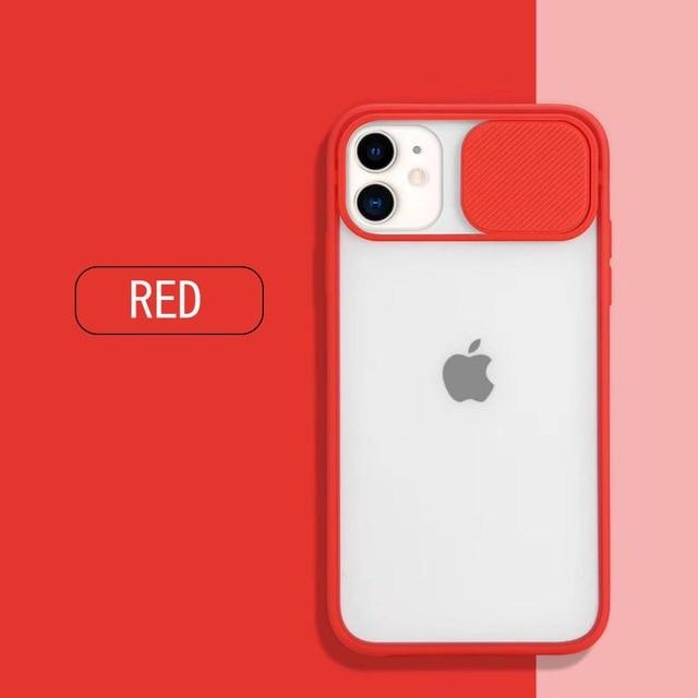 Fitted Cases Premium iPhone Case - with Slide Camera Protection [50% OFF] For iPhone 6 / Red - DiyosWorld