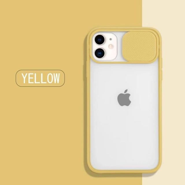 Fitted Cases Premium iPhone Case - with Slide Camera Protection [50% OFF] For iPhone 6 / Yellow - DiyosWorld