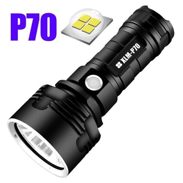 Flashlights & Torches Super Powerful Rechargeable LED Flashlight Tactical Torch - DiyosWorld