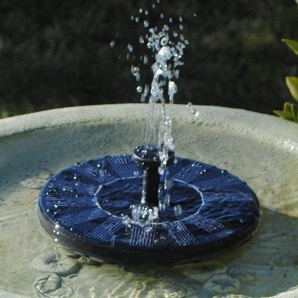 Fountains & Bird Baths [SMALLER SIZE 13CMS] DIYOS™ Premium Solar Fountain - DiyosWorld