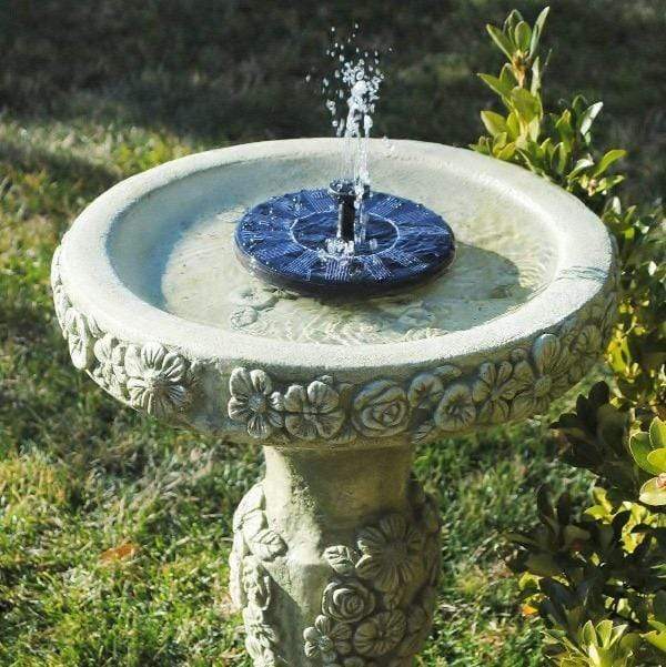 Fountains & Bird Baths [SMALLER SIZE 13CMS] DIYOS™ Premium Solar Fountain - DiyosWorld