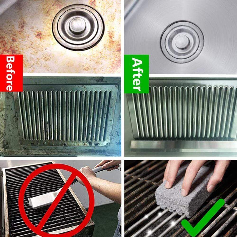 Home BBQ Grill Cleaning Brick Block - DiyosWorld