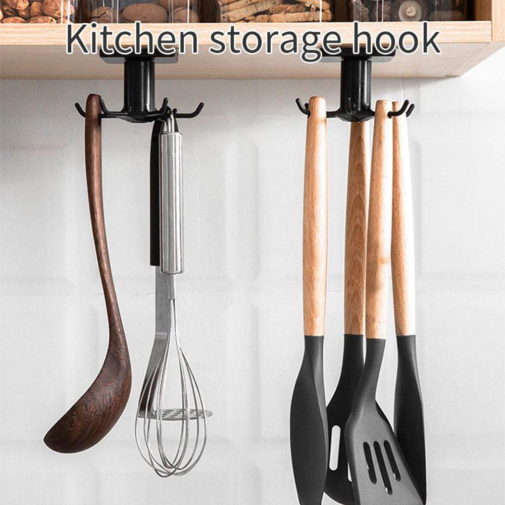 Hooks & Rails 360 Degrees Rotated Kitchen Hooks - DiyosWorld