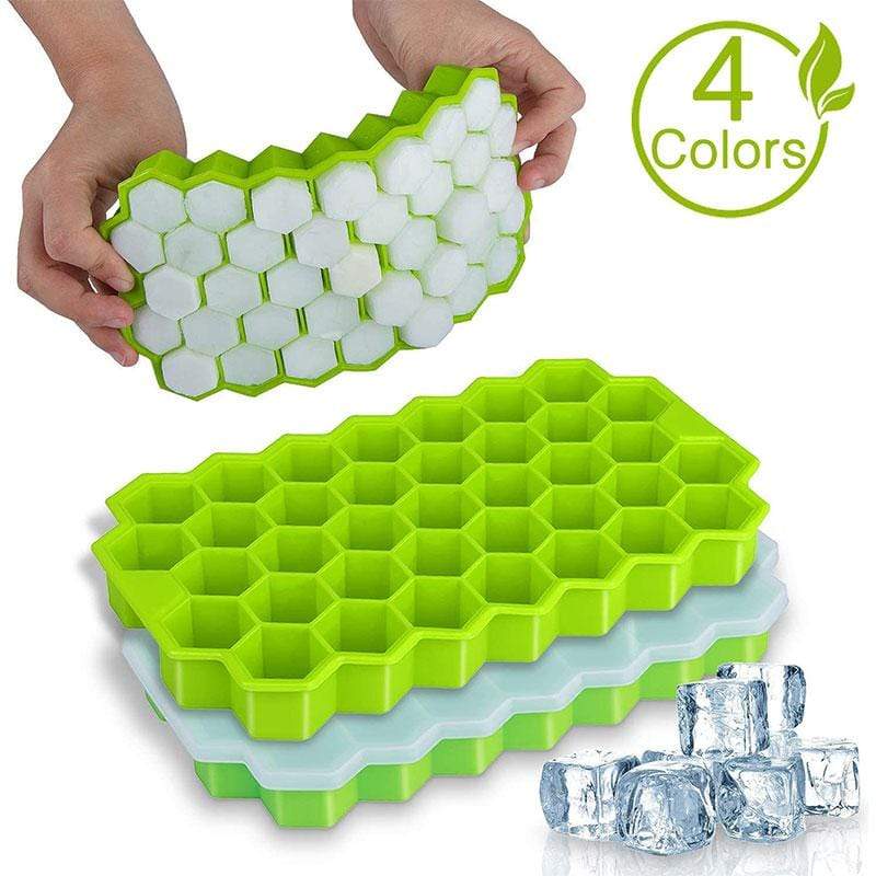 Ice Cream Makers SILIKOLOVE Honeycomb Ice Cube Trays - DiyosWorld