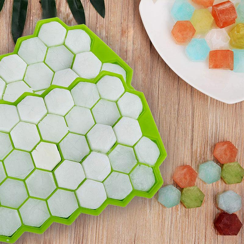 Ice Cream Makers SILIKOLOVE Honeycomb Ice Cube Trays - DiyosWorld