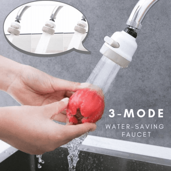 Kitchen Faucet Accessories Super Faucet™ Water Saver 360° Faucet Head - DiyosWorld