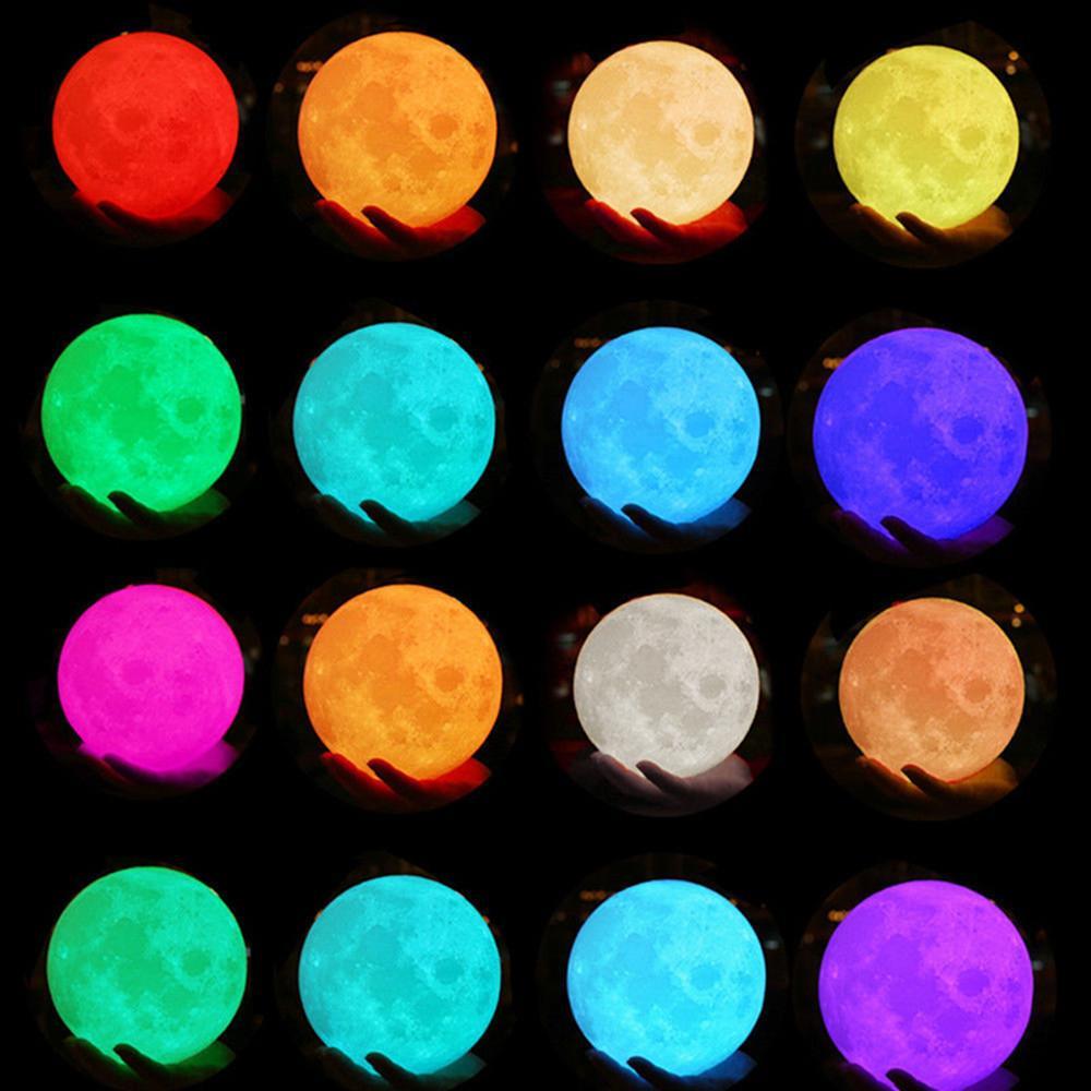 LED Night Lights DIYOS™ Custom 3D Moon Lamp - DiyosWorld