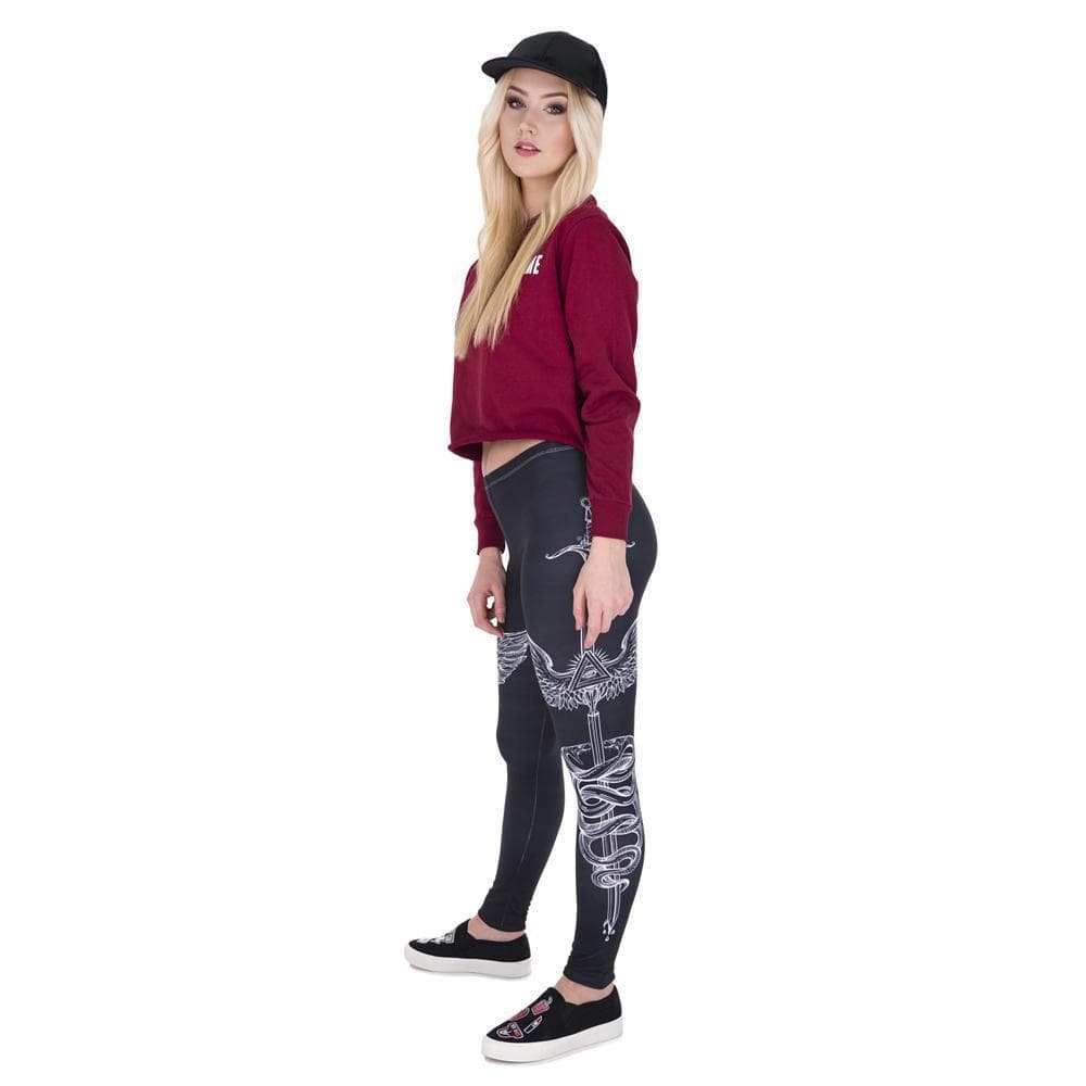 Leggings Sword 3D Printing Leggings - DiyosWorld