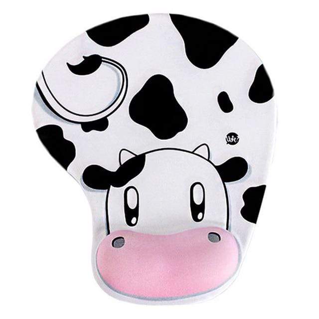 Mouse Pads DIYOS™ Cute Ergonomic Mouse Pad CUTE COW - DiyosWorld