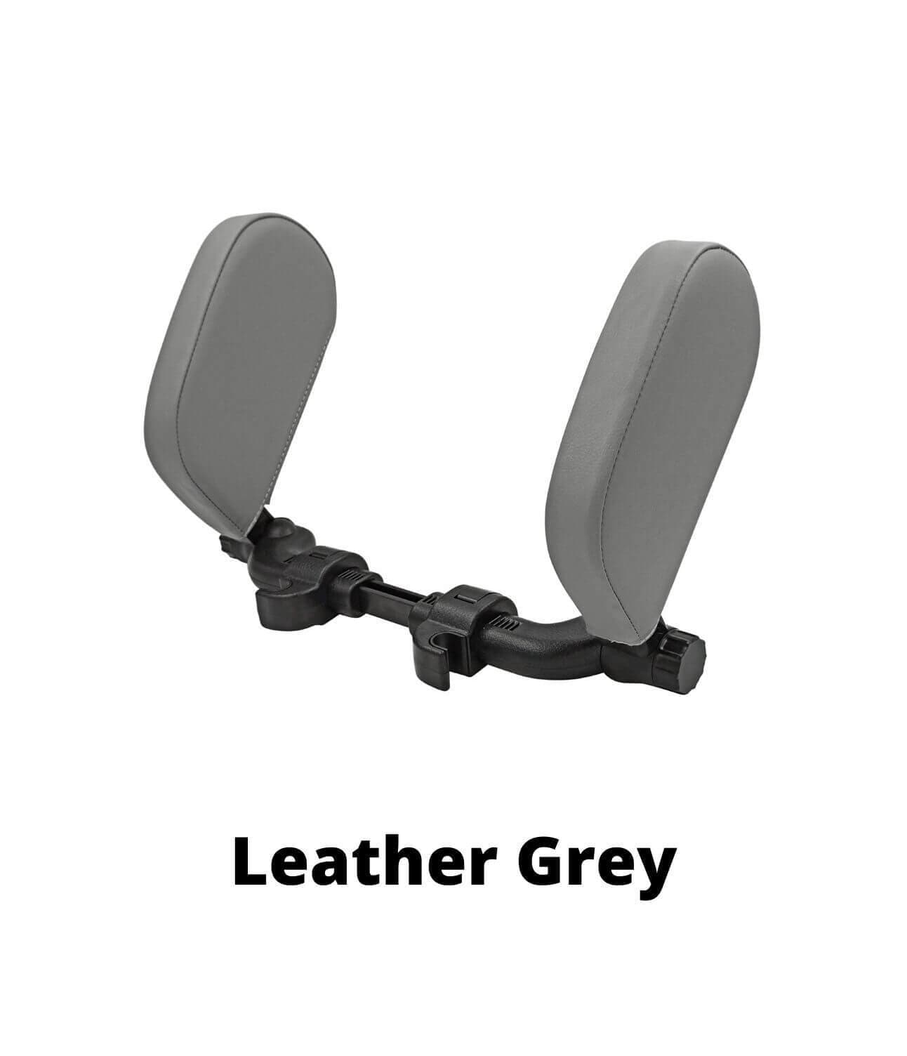 Neck Pillow TravelPal™ - Luxury Headrest Neck Cushion Grey / Leather - DiyosWorld