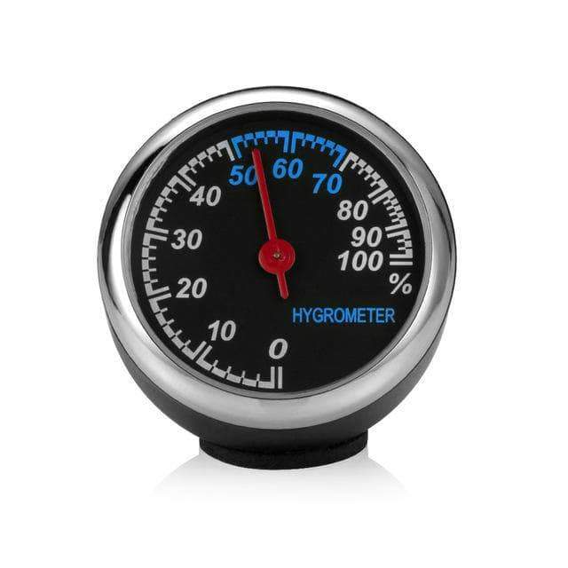 Ornaments Car Clock Thermometer & Hygrometer Hygrometer - DiyosWorld