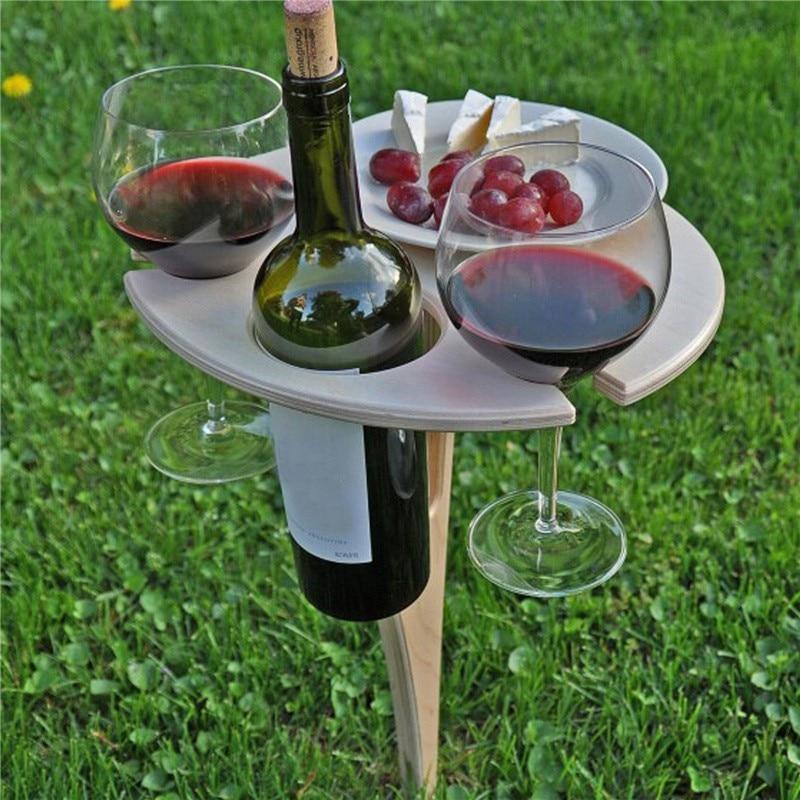 Outdoor Tables WINEo'clock™ Foldable Outdoor Wine Table - DiyosWorld