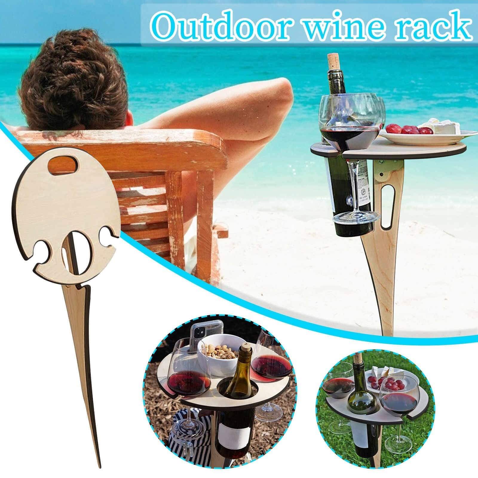 Outdoor Tables WINEo'clock™ Foldable Outdoor Wine Table - DiyosWorld