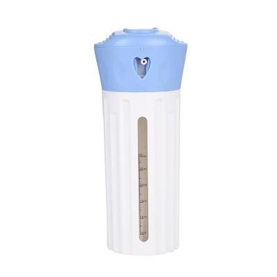 Portable Soap Dispensers Travel Dispenser 4 In 1 Travel Bottles Leak Proof blue with white - DiyosWorld