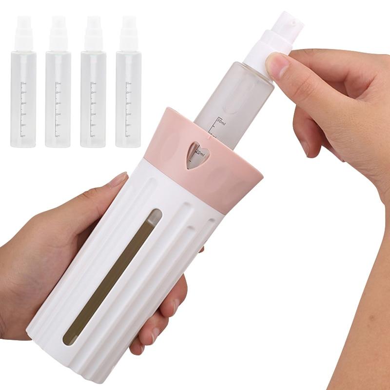 Portable Soap Dispensers Travel Dispenser 4 In 1 Travel Bottles Leak Proof - DiyosWorld