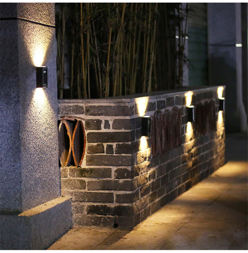 SolaBright - Waterproof Solar Powered Outdoor Patio Wall Decor Light