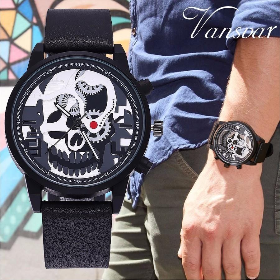 Quartz Watches Skeleton Skull Quartz Watch - DiyosWorld