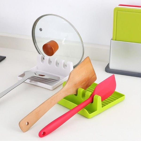 Spoon Rests & Pot Clips Multifunctional Silicone Utensil Rest [50% OFF Today] - DiyosWorld