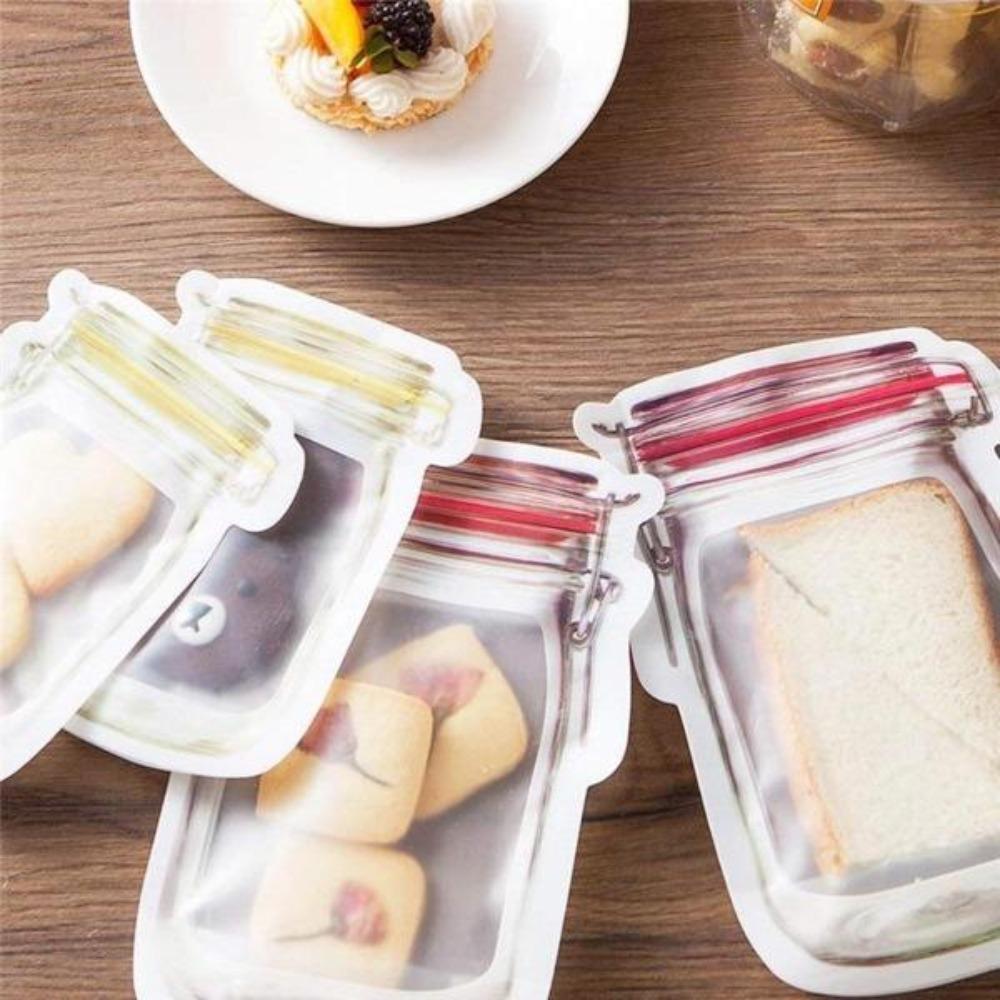 Storage Bags (Set of 10) JARBAGS™ Premium Reusable Mason Jar Bags - DiyosWorld