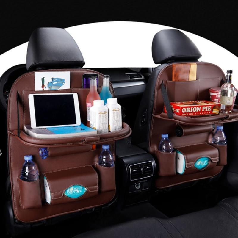 Stowing Tidying Car Seat Back Organizer Storage Bag Travel Holder - DiyosWorld