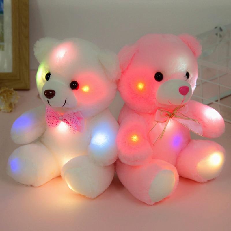 Stuffed & Plush Animals TALKING TEDDY™ Luminous Soft Bear - DiyosWorld