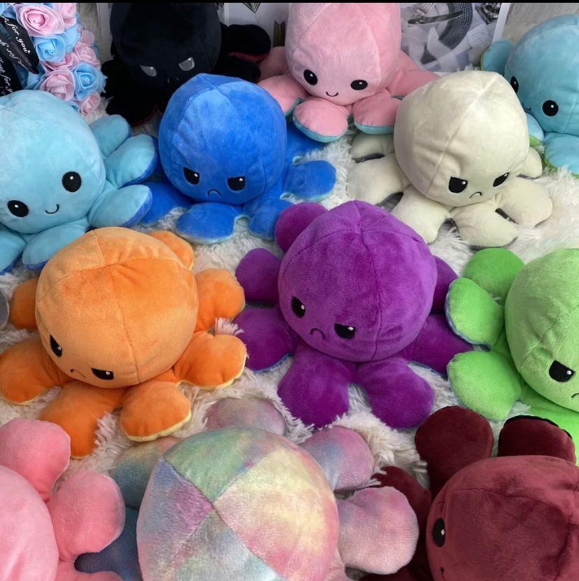 Stuffed & Plush Animals Reversible Plush Octopus - DiyosWorld