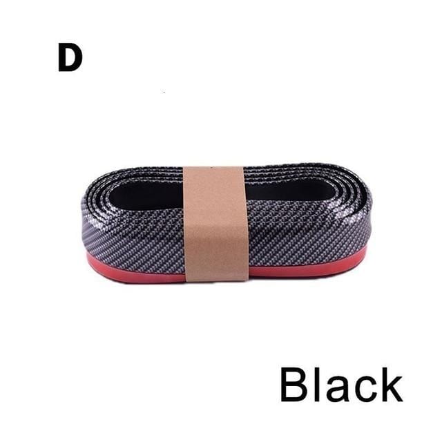 Styling Mouldings Car Bumper Protector D Black - DiyosWorld