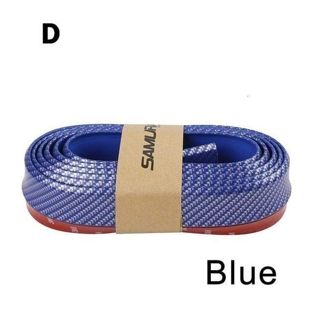 Styling Mouldings Car Bumper Protector D Blue - DiyosWorld