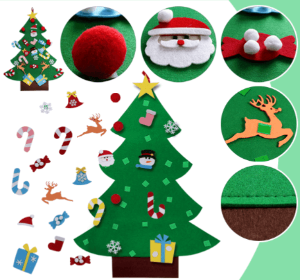 Trees DIY Felt Christmas Tree [50% OFF BLACK FRIDAY SALE] - DiyosWorld