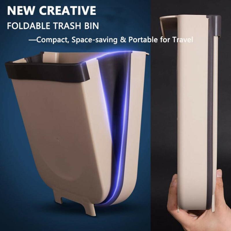 Waste Bins [Not Official] PRESS & PULL Folding Waste Bin - DiyosWorld