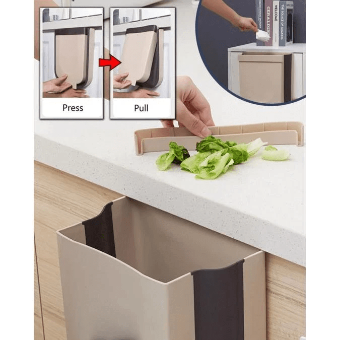 Waste Bins [Not Official] PRESS & PULL Folding Waste Bin - DiyosWorld