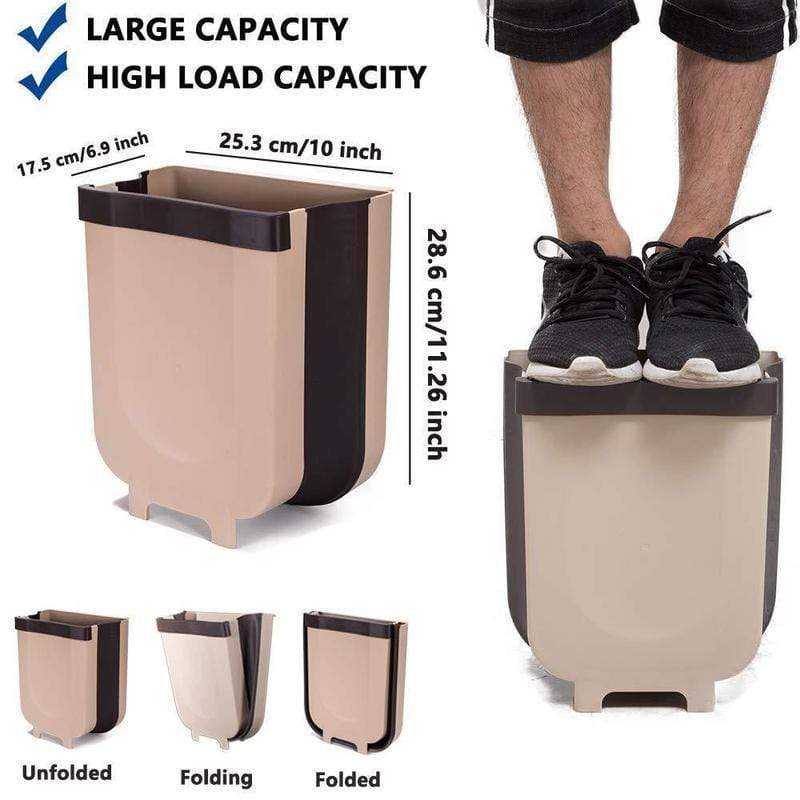 Waste Bins [Not Official] PRESS & PULL Folding Waste Bin - DiyosWorld