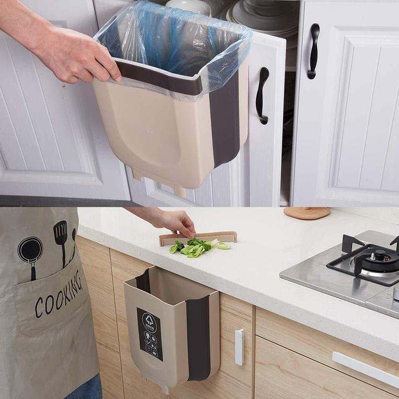 Waste Bins [Not Official] PRESS & PULL Folding Waste Bin - DiyosWorld