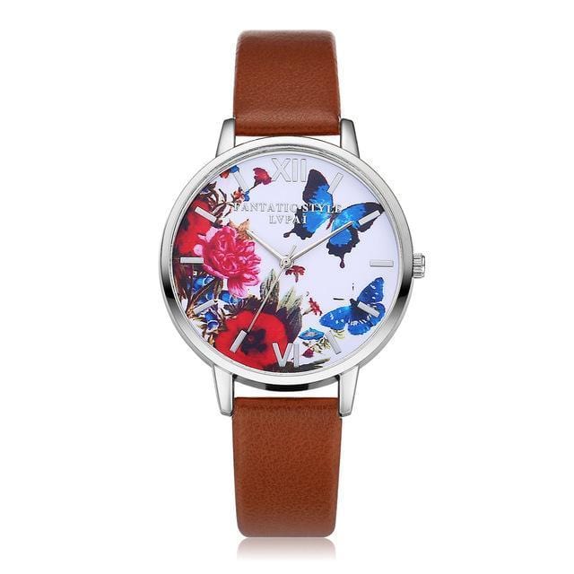 Watch Butterfly Watch Brown - DiyosWorld