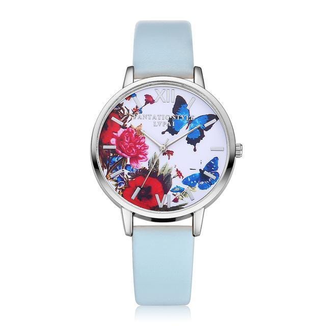 Watch Butterfly Watch Sky Blue - DiyosWorld