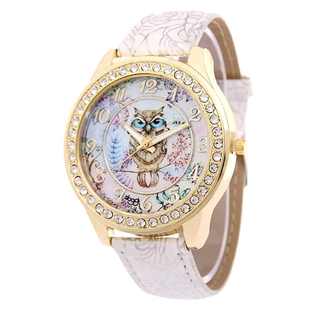 watches Luxury Designer Owl Watch White - DiyosWorld