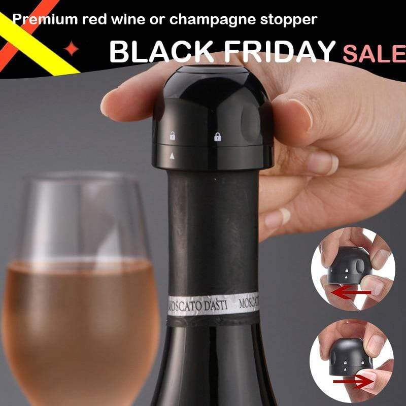 Wine Stoppers (🎅CHRISTMAS PRE SALE - SAVE 70% OFF) SILICONE SEALED WINE, BEER, CHAMPAGNE STOPPER, BUY 2 GET 1 FREE - DiyosWorld