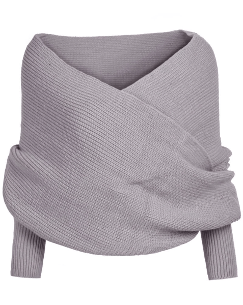 Women's Scarves Diyos™ All in One Winter Scarf Gray - DiyosWorld