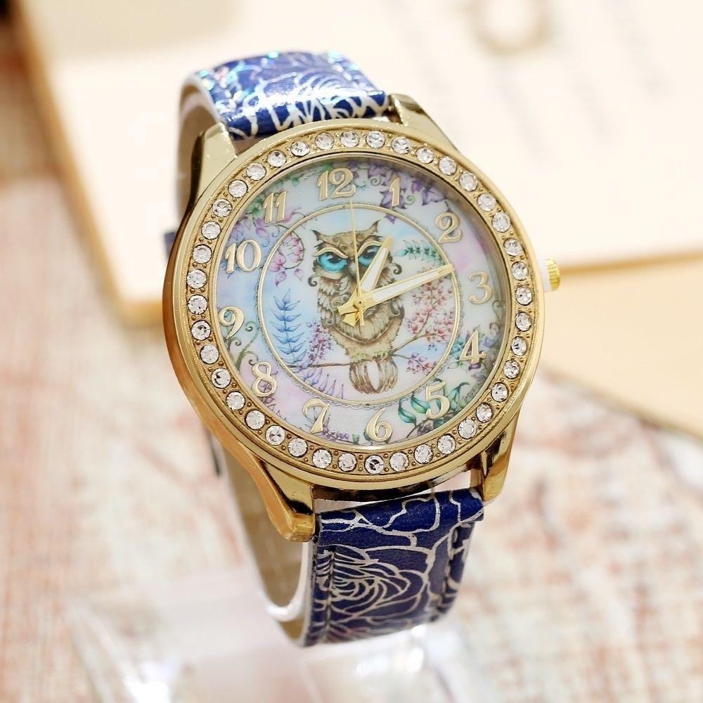 Women's Watches Super Cute Owl Design Watch - DiyosWorld